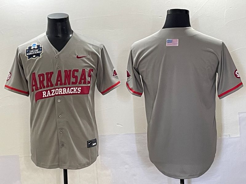 Men 2025 Alabama Crimson Tide Blank Grey Nike Joint Name Nike NCAA Jersey style 2
